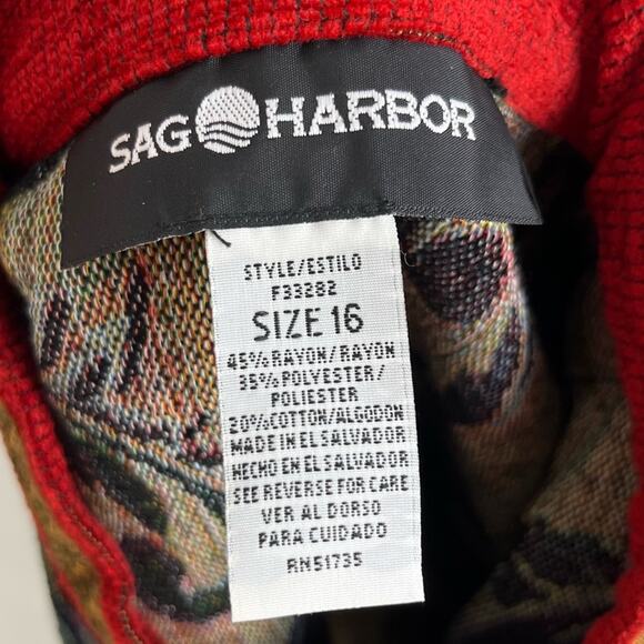 Vintage Womans Tapestry Jacket Button Down Bohemian Indie Floral Stripes - Picture 8 of 8